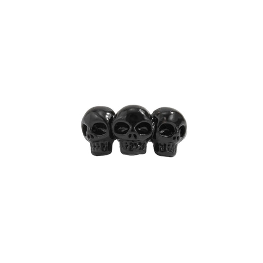 Blacktone Three-Skulls Ear Cuff
