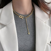 Elegant 18K gold-plated bracelet featuring a stylish 'B' charm on a Cuban chain design. Perfect for personalized fashion.