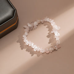 Pink Resin Stretch Bracelet