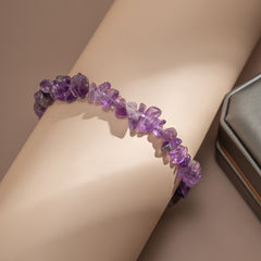 Purple Quartz Stretch Bracelet