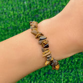 Brown Quartz Stretch Bracelet