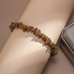 Brown Quartz Stretch Bracelet
