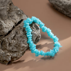 Sky Blue Quartz Stretch Bracelet