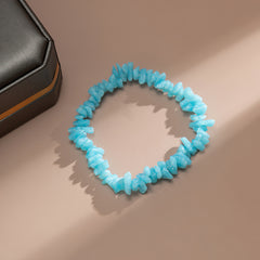 Sky Blue Quartz Stretch Bracelet