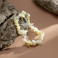 Green Quartz Stretch Bracelet