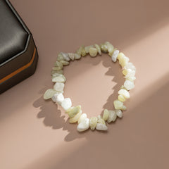 Green Quartz Stretch Bracelet