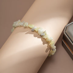 Green Quartz Stretch Bracelet