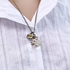 Dandelion & 18K Gold-Plated 'Wish' Pendant Necklace