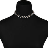 Pearl & 18K Gold-Plated Choker Necklace