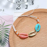 Mulitcolor Shell & 18K Gold-Plated Adjustable Bracelet