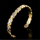 Two-Tone Woven Pear Cuff