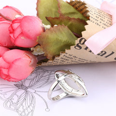 Pear Cateye & Cubic Zirconia Band Ring