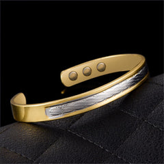 Two-Tone Rope-Accented Cuff