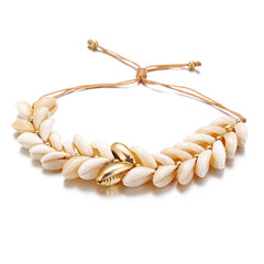 Pukka Shell & 18K Gold-Plated Adjustable Bracelet