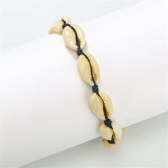 Black & Shell Anklet