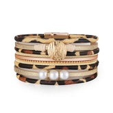 Pearl & Polystyrene 18K Gold-Plated Strand Bracelet