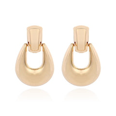 18K Gold-Plated Catch Drop Earrings
