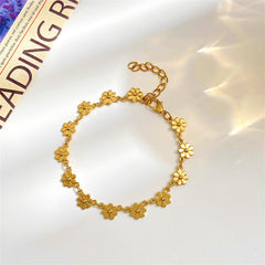 18K Gold-Plated Mum Station Bracelet