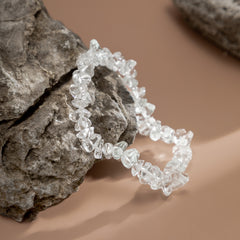 Clear Resin Stretch Bracelet