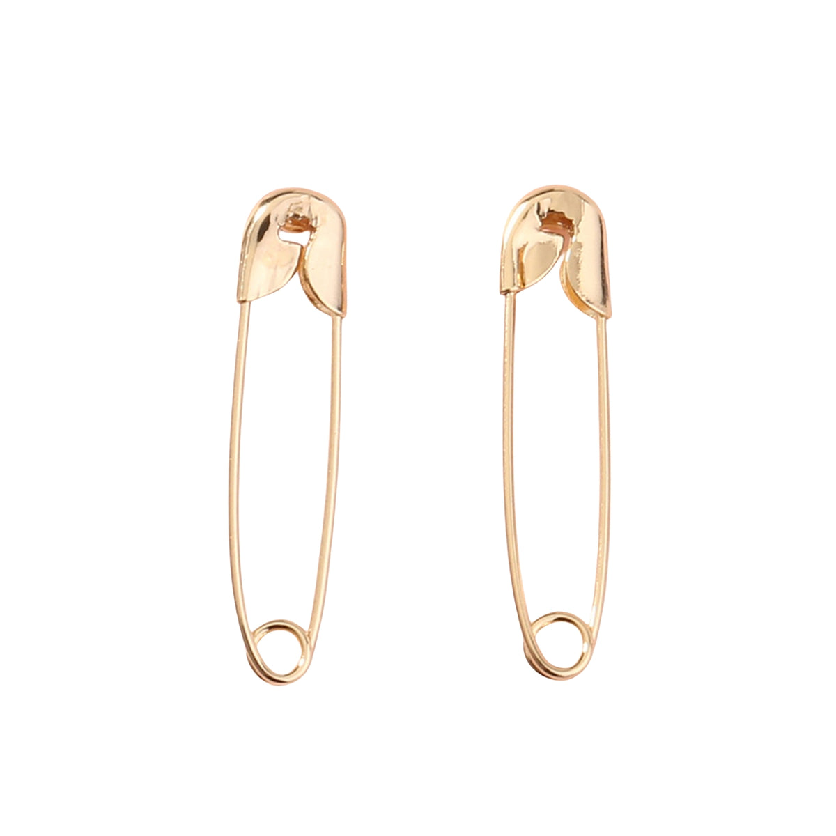 18K Gold-Plated Pin Drop Earrings, gold drop earrings for women, dainty minimalist design, lifestyle look
