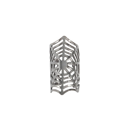 Blacktone Spider Web Ear Cuff