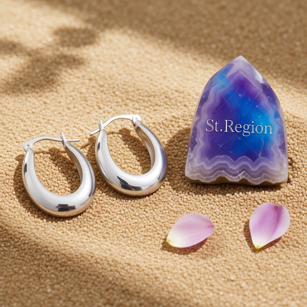 Silver-Plated Graduated Hoop Earrings, silver huggie earrings, everyday style, detail close-up