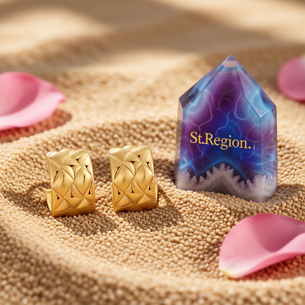 18K Gold-Plated Diamond-Cut Huggie Earrings, gold huggie earrings, vintage-inspired design, detail close-up