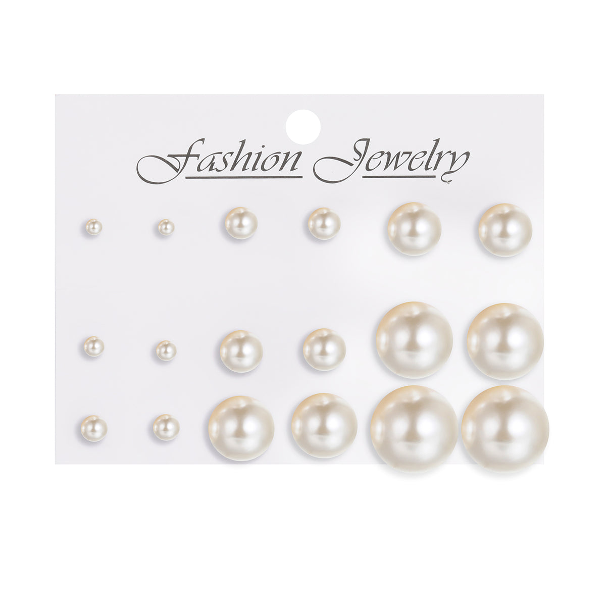 Champagne Pearl and Silver-Plated Round Stud Earrings Set, silver stud earrings for women, everyday style, lifestyle look