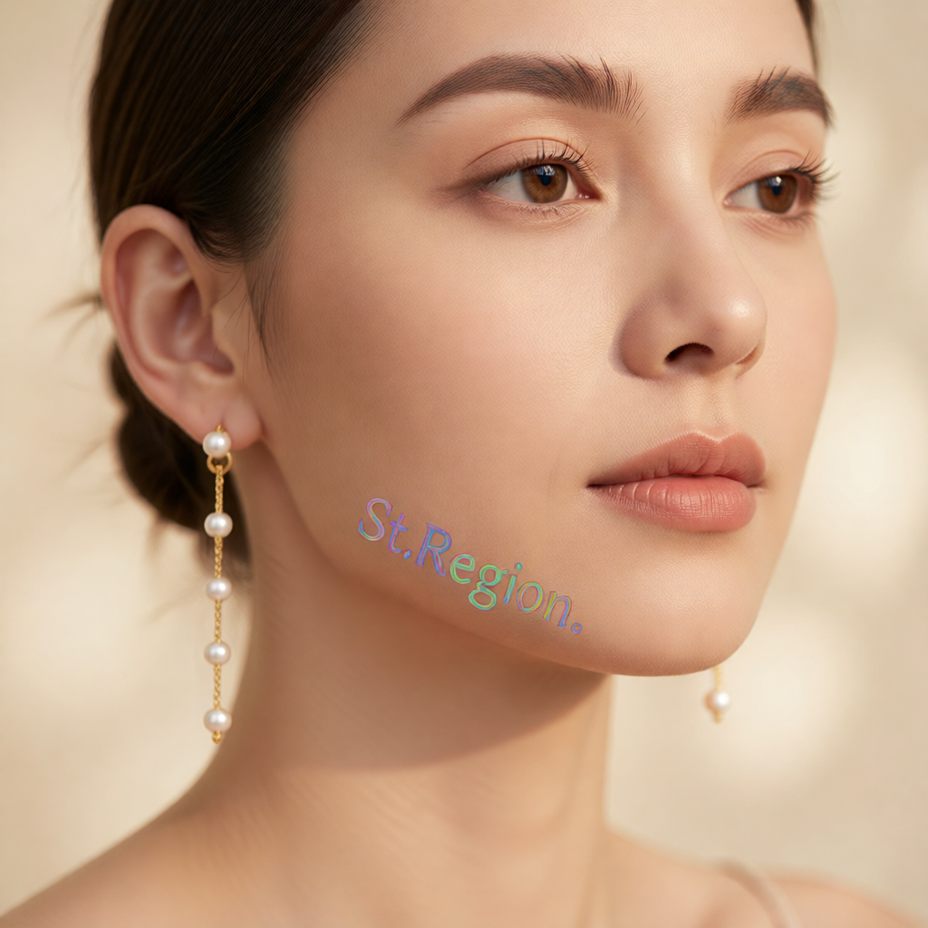 Pearl & 18K Gold-Plated Chain Drop Earrings