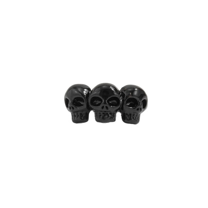 Blacktone Three-Skulls Ear Cuff