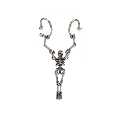 Blacktone Skeleton Ear Cuff