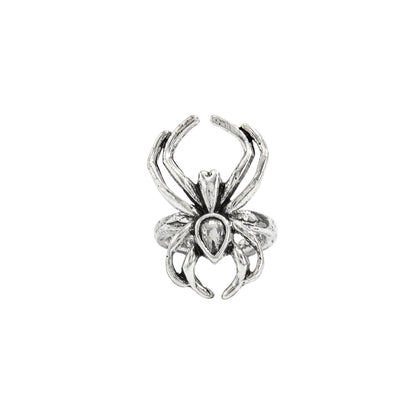 Silvertone Spider Ear Cuff