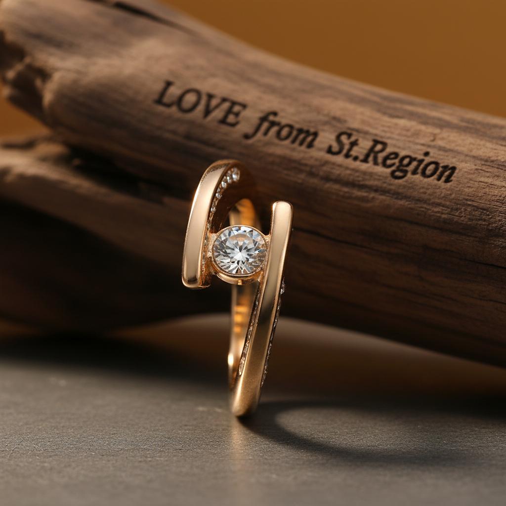 Cubic Zirconia and Crystal Bypass Ring, statement rings for women, vintage-inspired design, lifestyle look