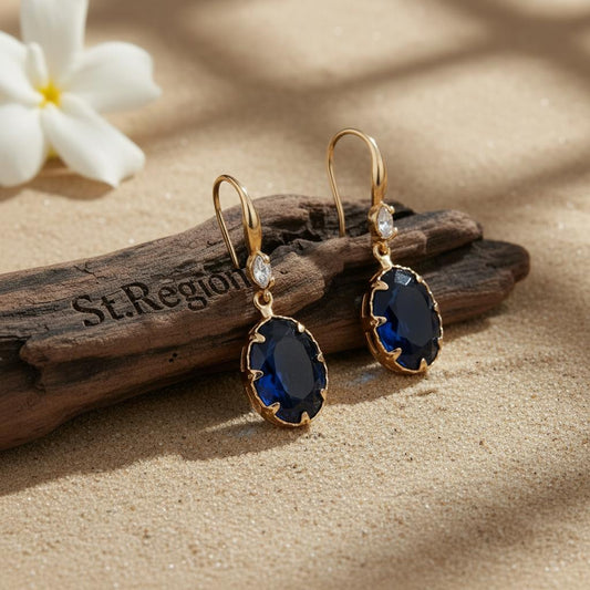 pink acrylic drop earrings for women St.Region