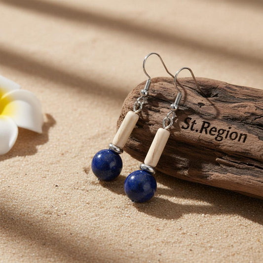 silver stud earrings for women St.Region