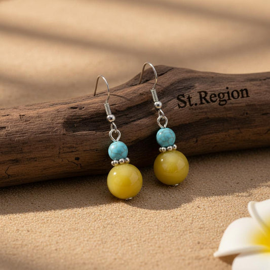 silver stud earrings for women St.Region