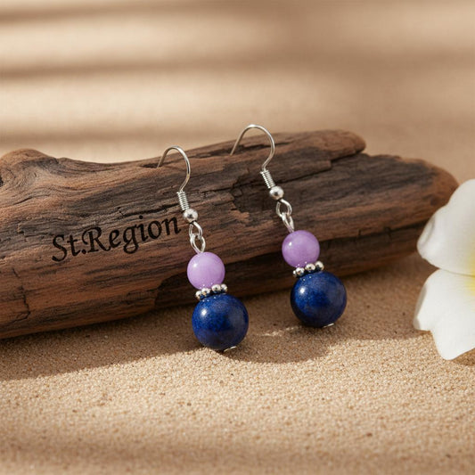 silver stud earrings for women St.Region