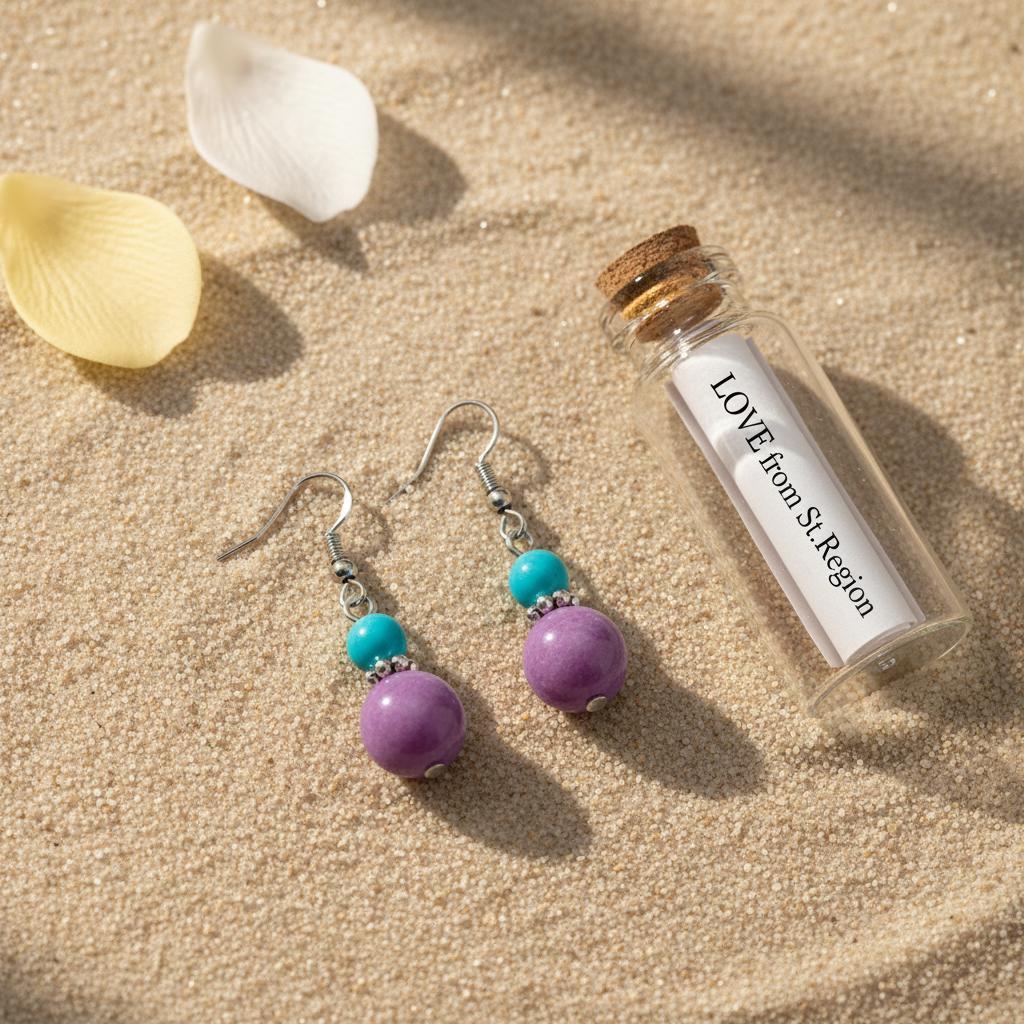 Purple Jade and Silvertone ‌Gourd-Shape Hook Earrings, silver drop earrings for women, everyday style, lifestyle look
