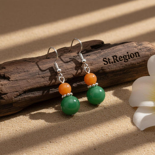 silver stud earrings for women St.Region
