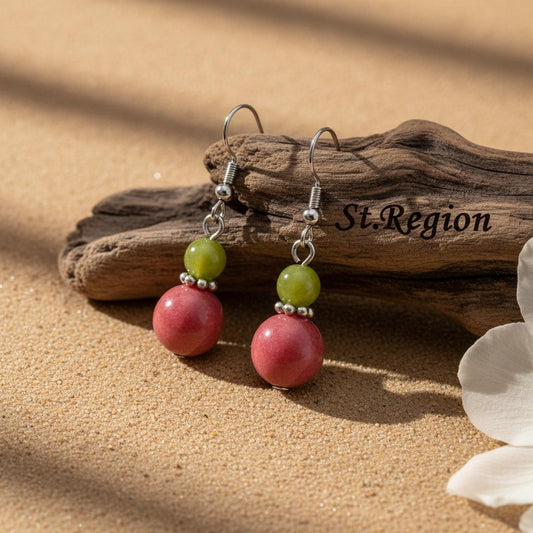 silver stud earrings for women St.Region