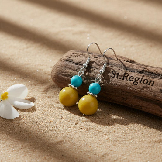silver stud earrings for women St.Region