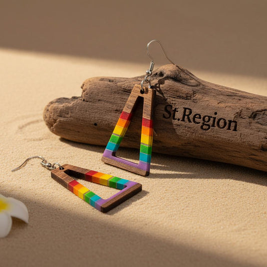silver stud earrings for women St.Region