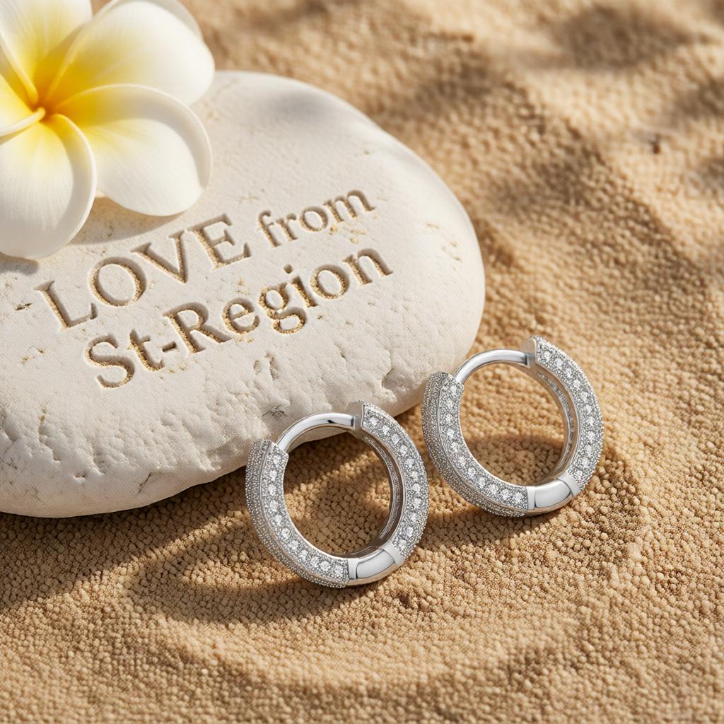 Cubic Zirconia and Silver-Plated Huggie Earrings, silver huggie earrings, everyday style, lifestyle look
