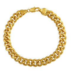 18K Gold-Plated Figaro Bracelet