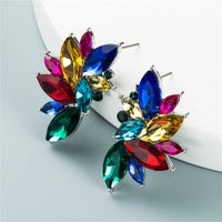 Crystal & Cubic Zirconia Botany Drop Earrings