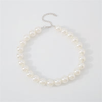 Pearl & Silver-Plated Necklace