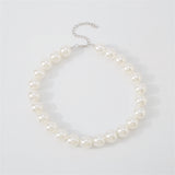 Pearl & Silver-Plated Necklace