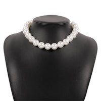 Pearl & Silver-Plated Necklace
