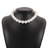 Pearl & Silver-Plated Necklace