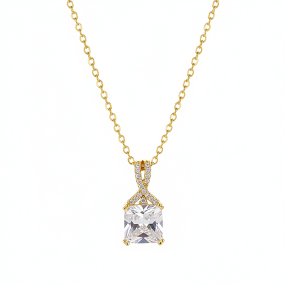 Crystal & Cubic Zirconia Pendant Necklace - Street Region